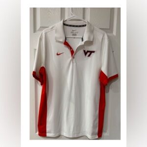 Virginia Tech color block polo